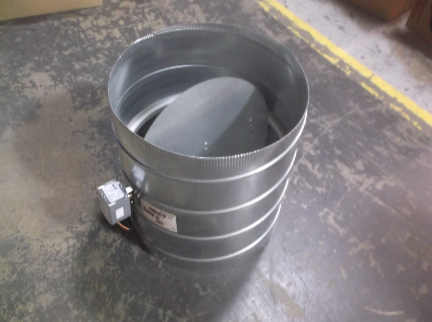 18" Automatic Round Damper 24V