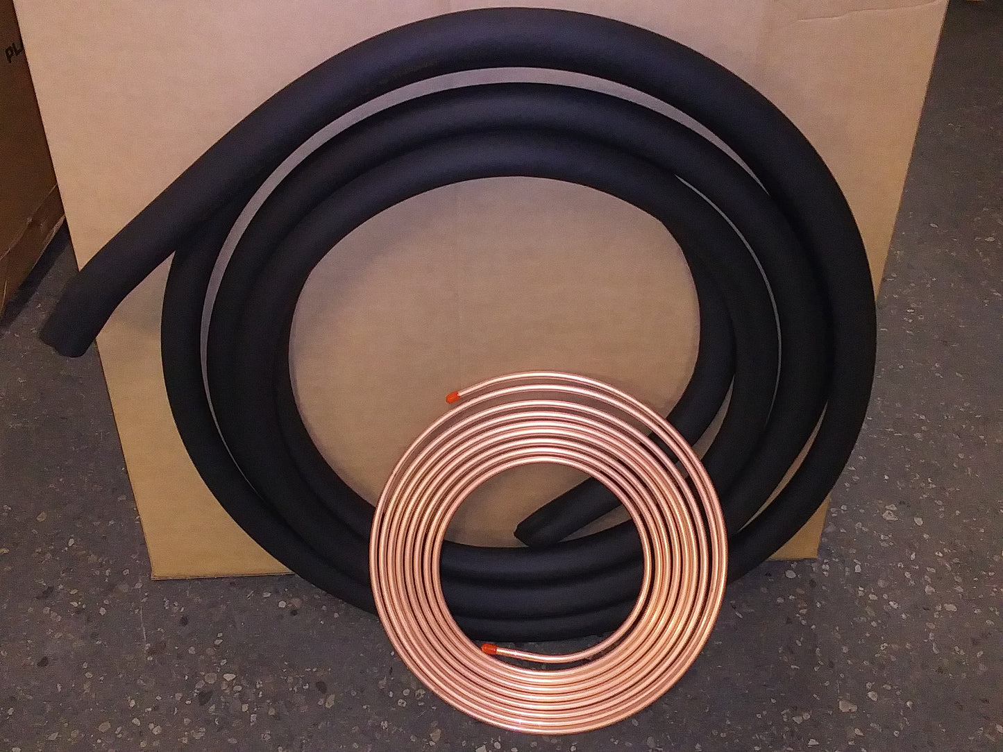 3/8" x 7/8" x 30' Lineset; Sweat