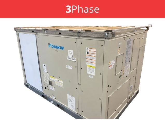 8.5 Ton Two-Stage Convertible Natural Gas/Electric Packaged Unit, 12.5 EER, 460/60/3, R32