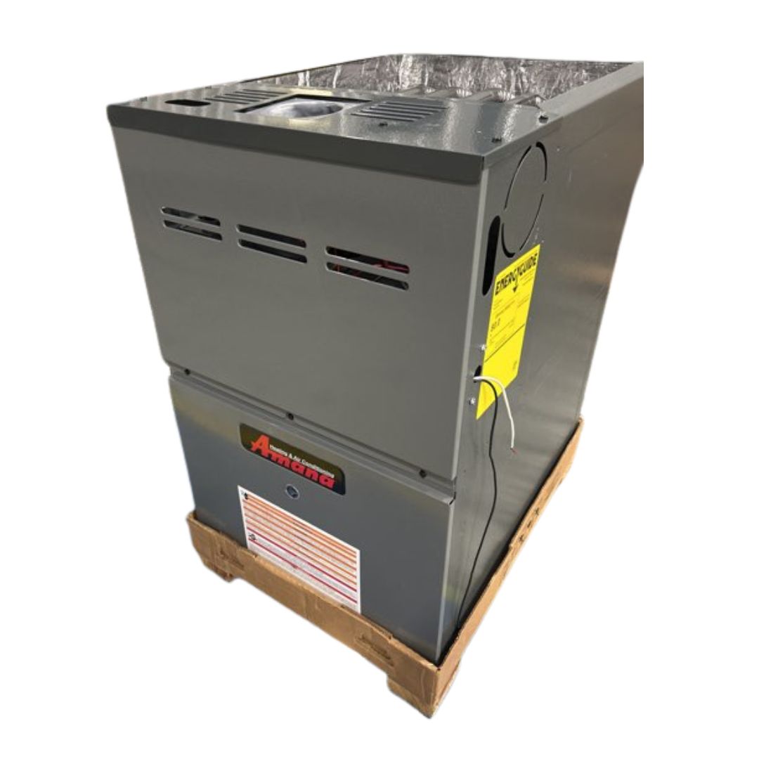 80,000 BTU 2-Stg Upflow/ Horizontal ECM Low Nox Natural Gas Furnace, 80% 115/60/1 CFM:1600