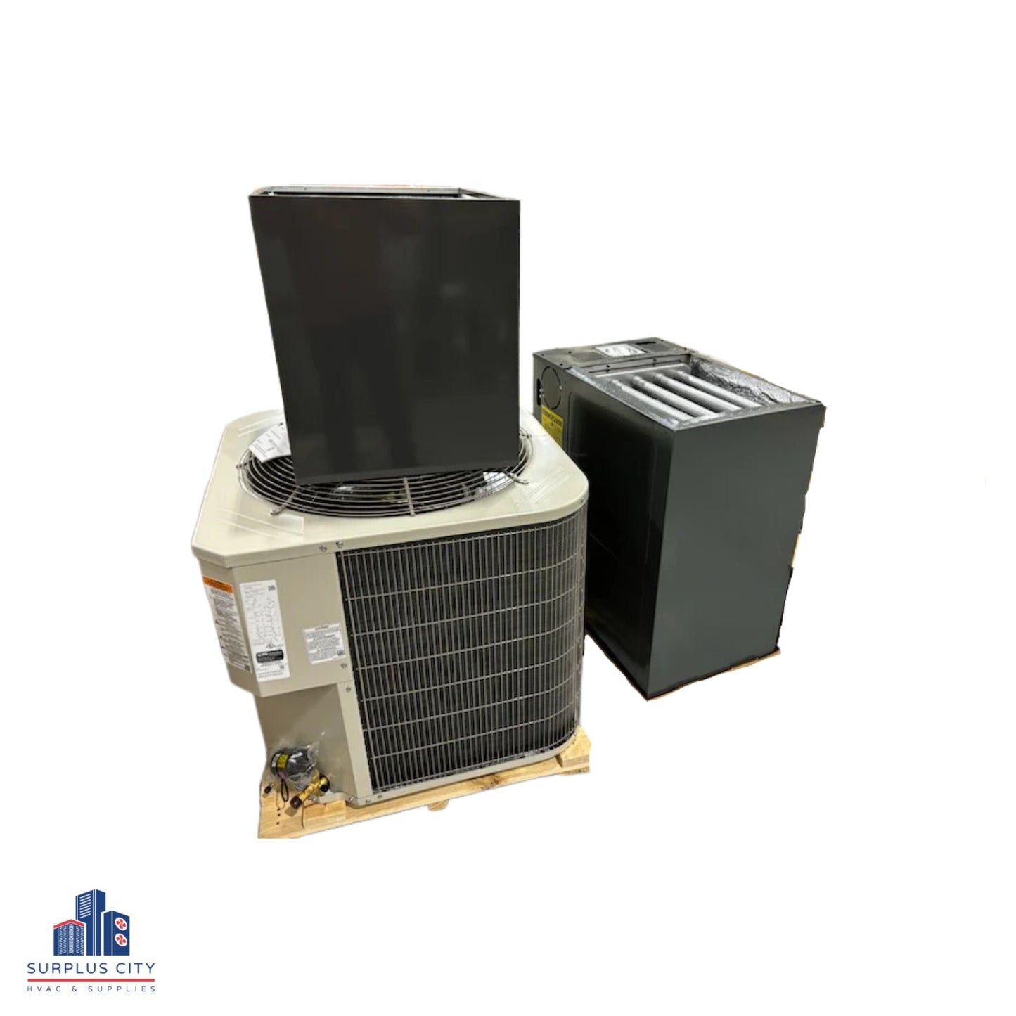 80,000 BTU Upflow/Horizontal 80% Furnace, 2.5 Ton 14 Seer Air Condtioner And 3 Ton Evap Coil