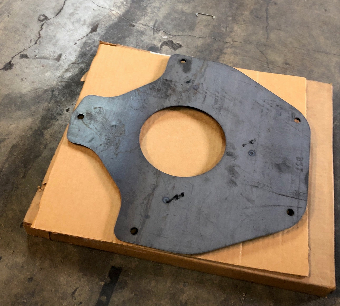 #921 Beckett Burner Adapter Plate Carton Assembly