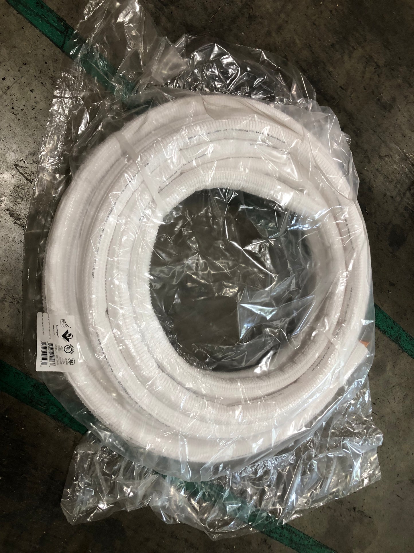 3/4" X 1/2" X 50' Sweat Insulated Lineset