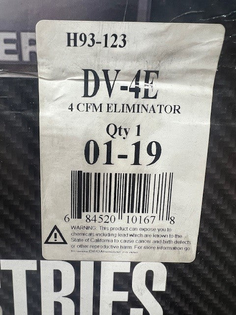 Eliminator 4 CFM Economy Vacuum Pump