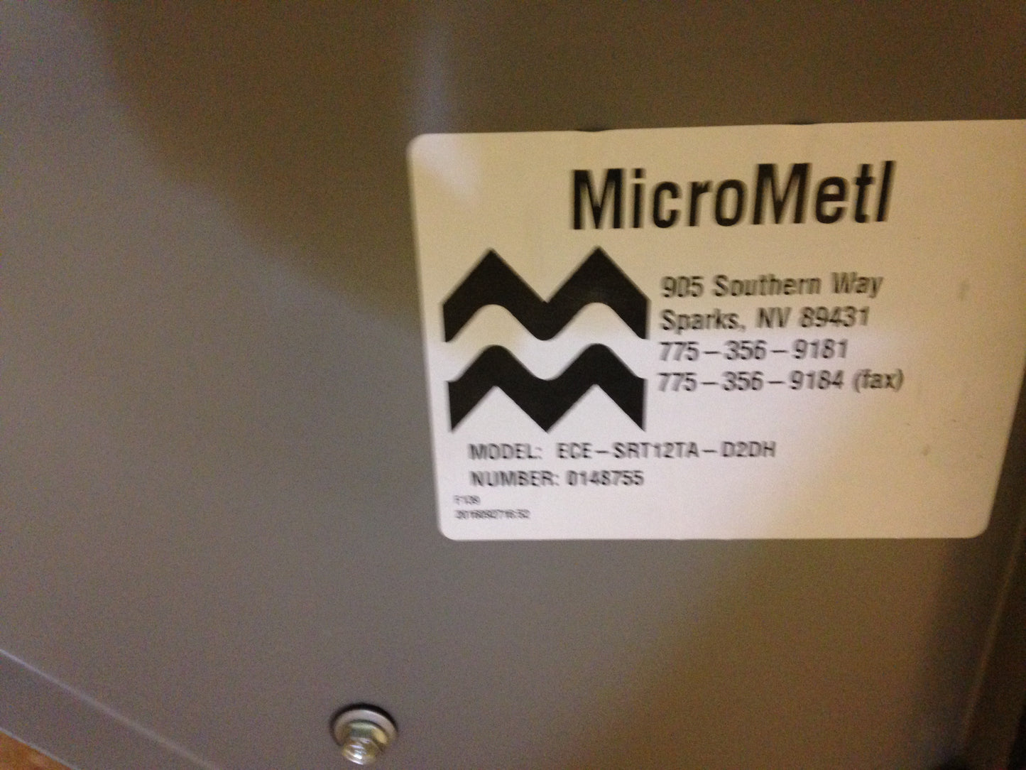 Economizador de descarga horizontal con bulbo seco ajustable, 24 V/50-60