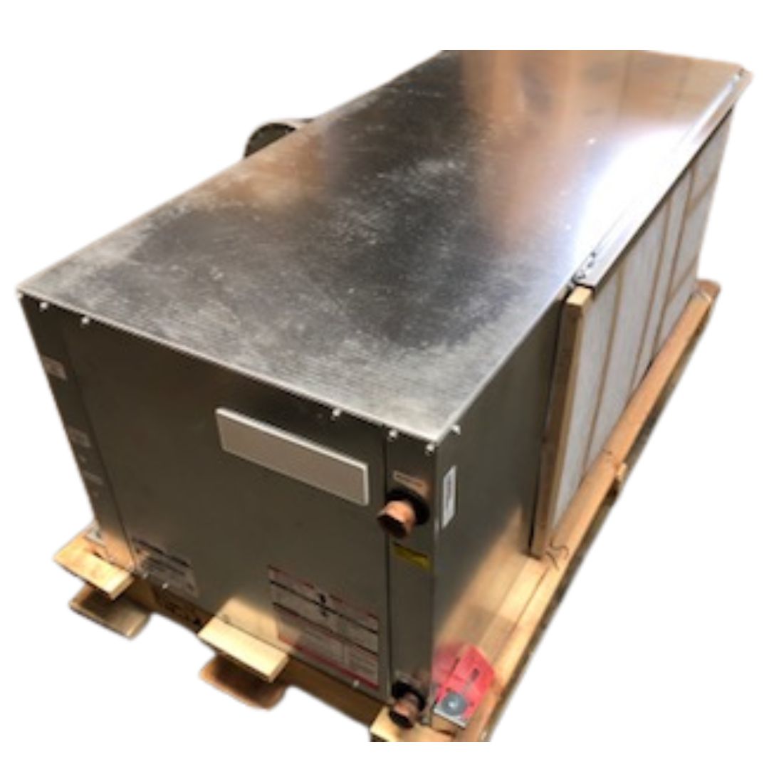 Paquete de bomba de calor de fuente de agua horizontal, serie comercial compacta de 4 toneladas Hb, unidad/control W Cxm