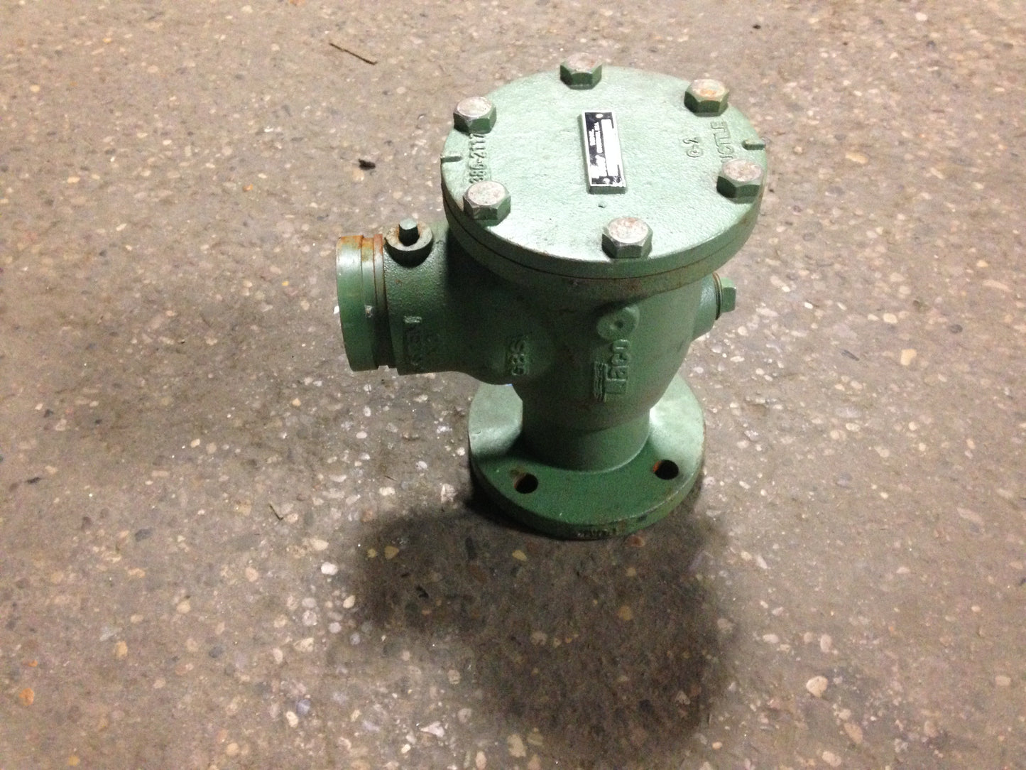 3" X 3" Ductile Iron Grooved By Flanged Units Suction Diffuser Rear Strainer Pullout