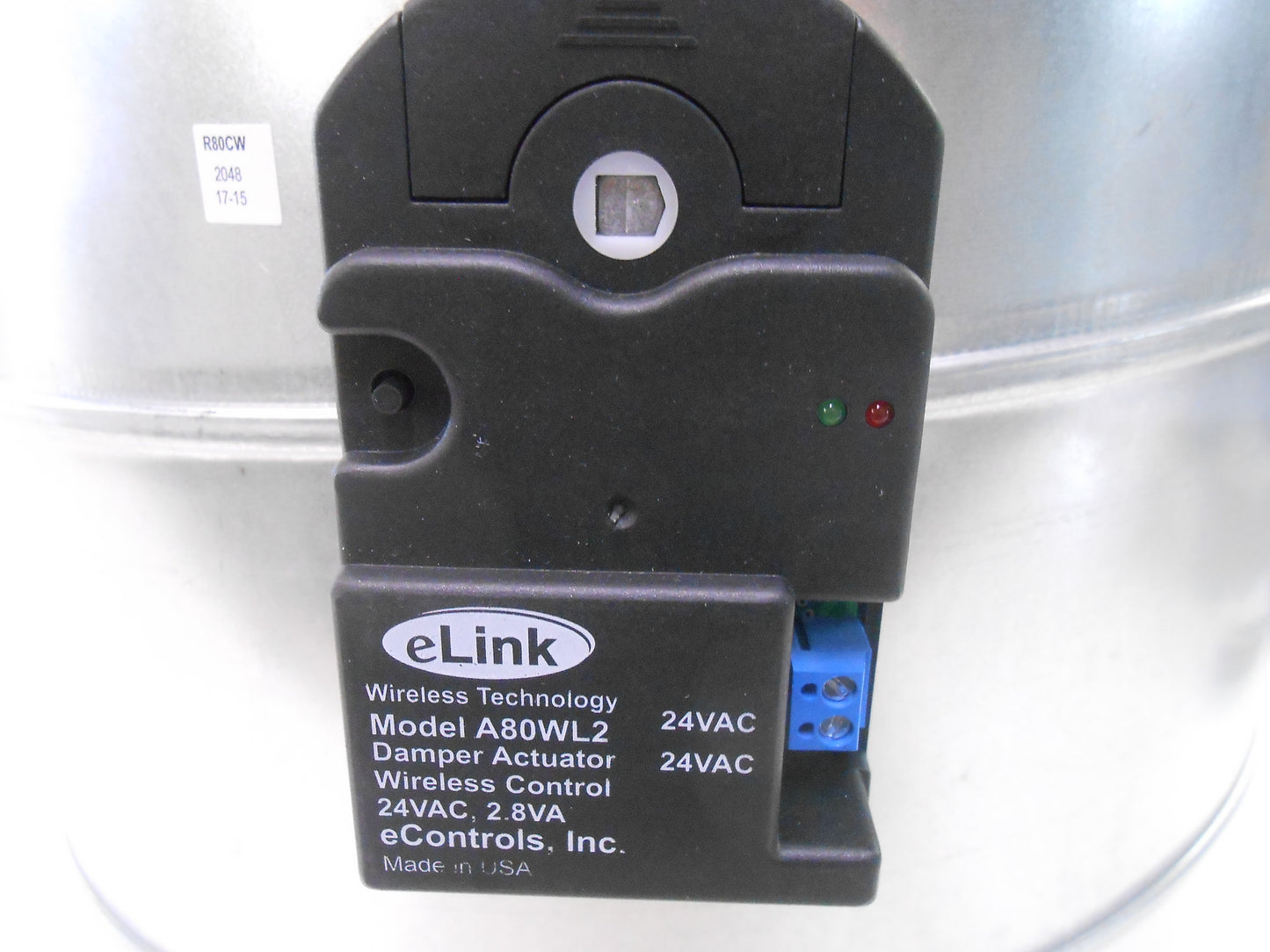 14" Wireless Damper 24 Volt