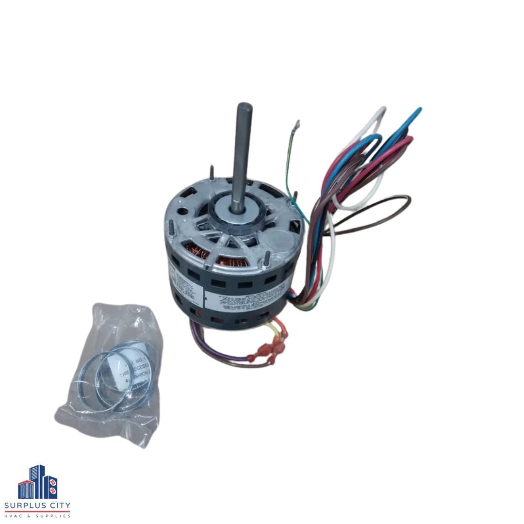 Motor de soplador de accionamiento directo de 1/4 HP, 115/60/1 RPM: 1075/3 velocidades