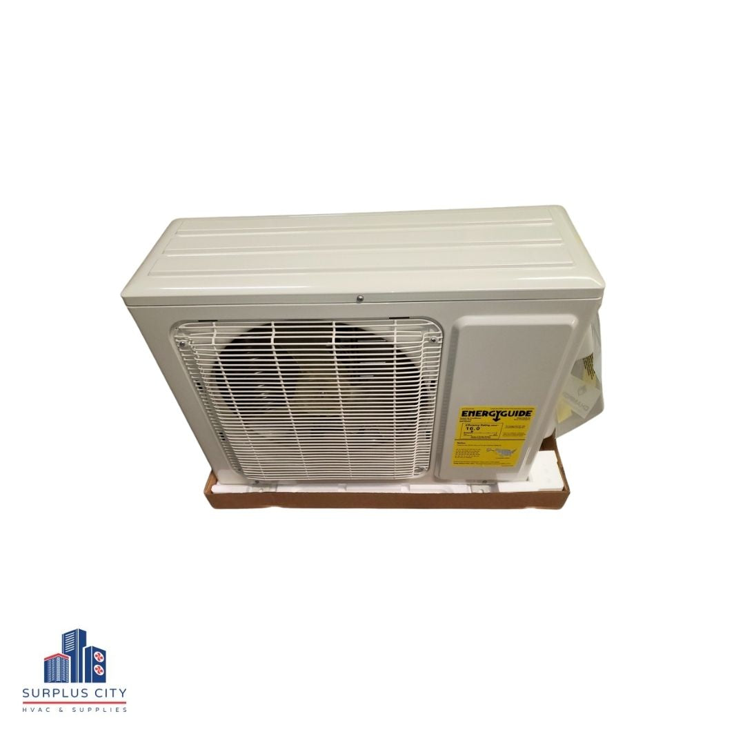 9,000 BTU Ductless Single-Zone Inverter OD Mini-Split AC, 16 SEER 208-230/60/1 R-410A
