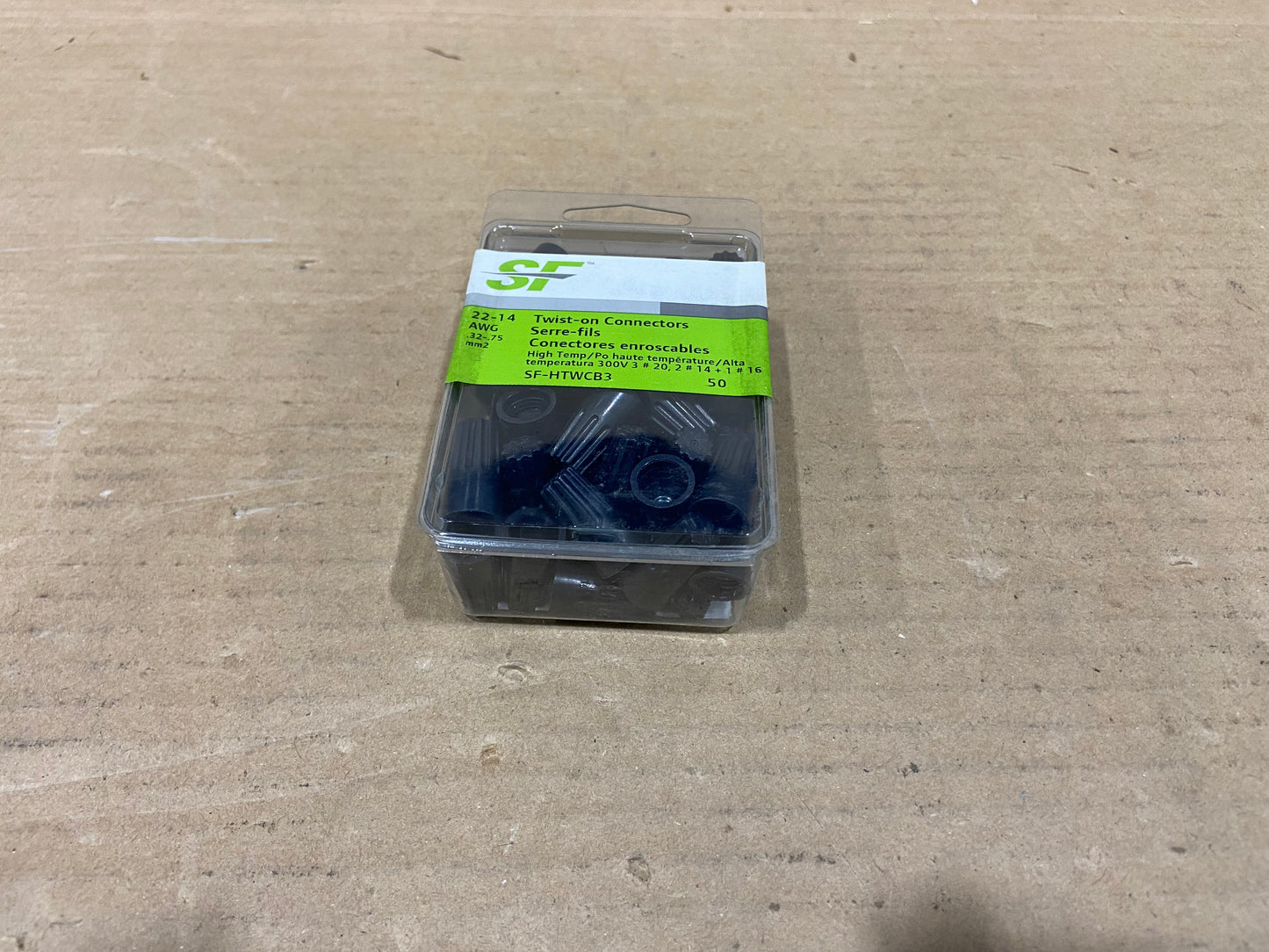 14-22 AWG High Temp Twist On Wire Connectors 50 Pack