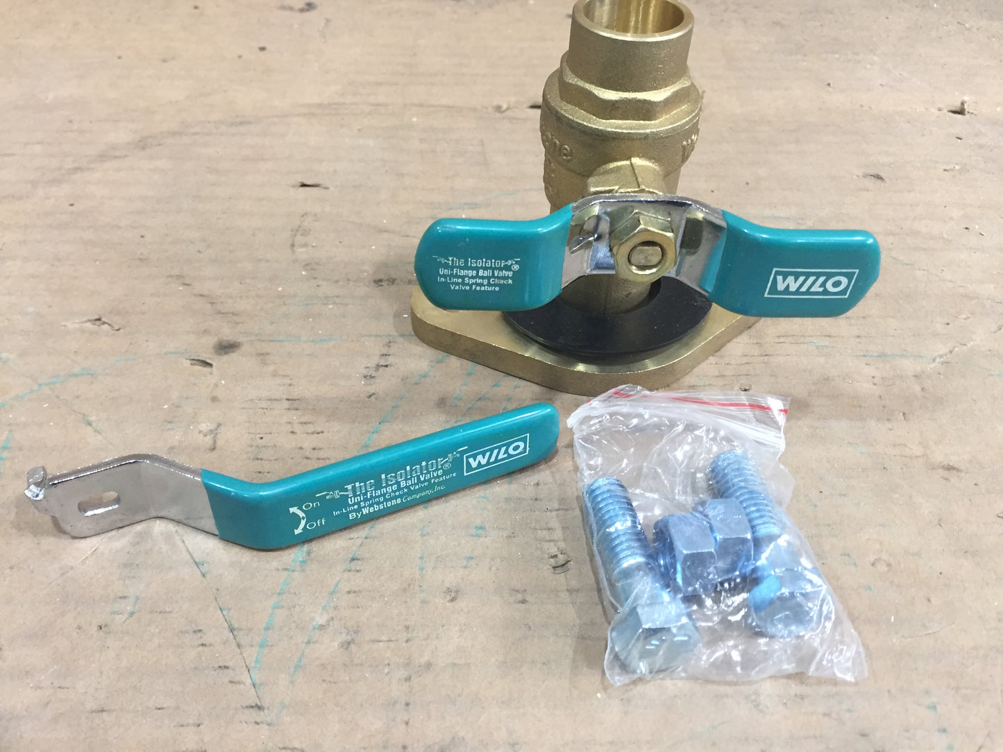 3/4" Sweat X Flange w/In-Line Spring Check Valve