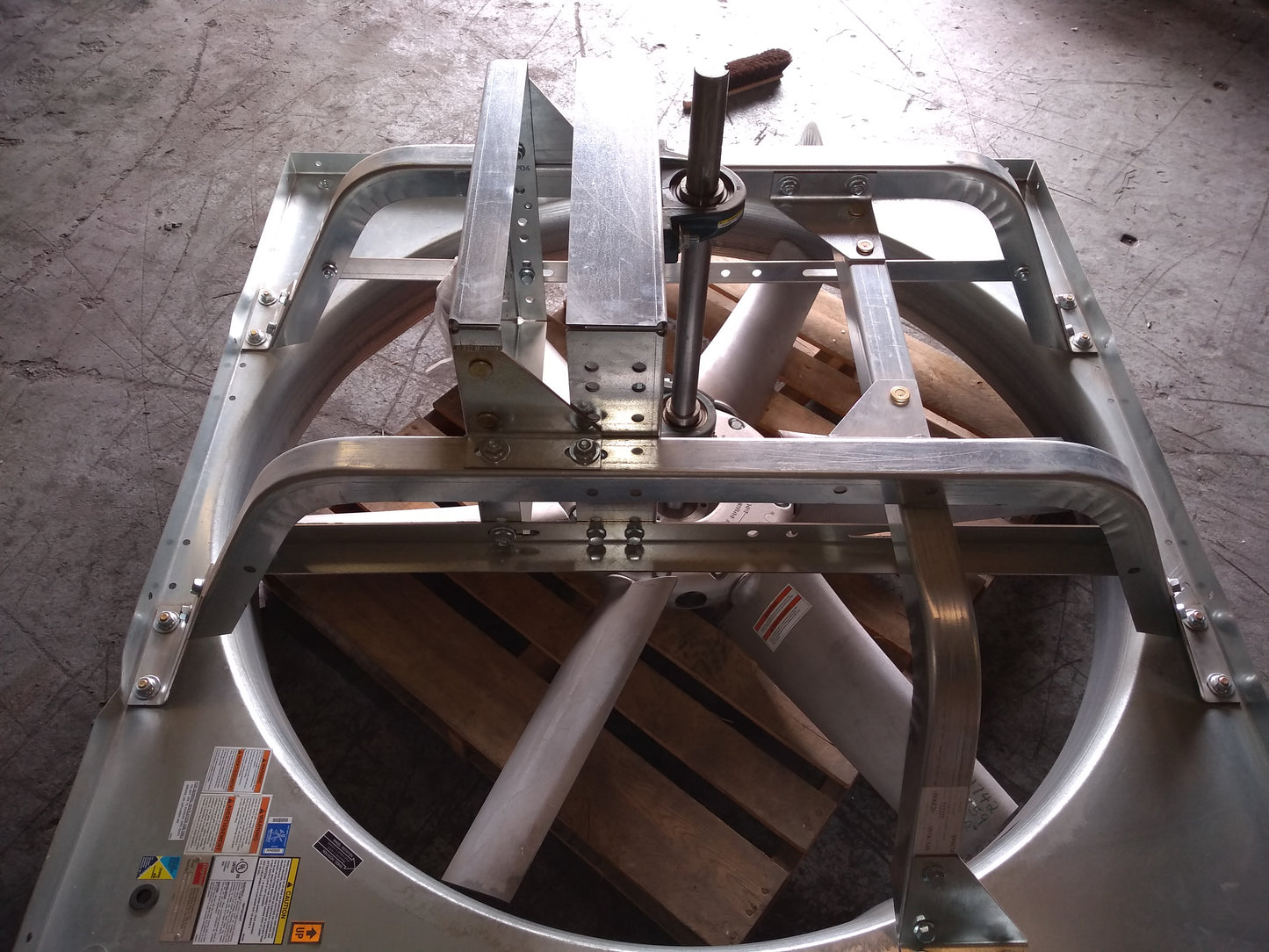 54" DIA Heavy Duty Belt Drive Exhaust Fan - Less Drive Package