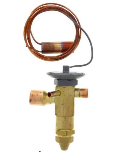 129271 Expansion Valve, 1/2" Inlet, 7/8" Outlet, R-22, R407A, R407C Refrigerant