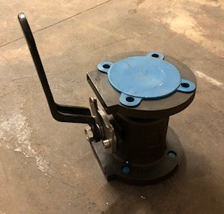 3" Uni-Body Flanged "F91" Series Fire-Safe Carbon Steel Class "150" Ball Valve w/Operating Lever
