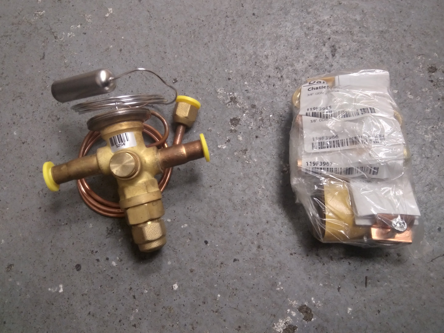 5 To 6 Ton Thermostatic Expansion Valve TR6 Kit R-22/R407C