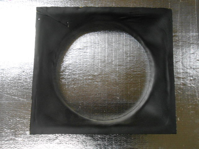 2-5 Ton Square to 11" Round Fiberglass Blower Adapter