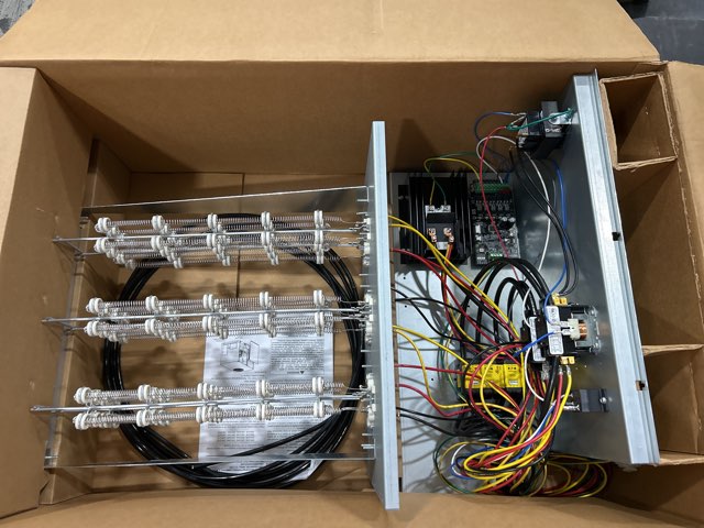 11.3-15 Kw Electric Heat Kit W/ Circuit Board 240/60/1