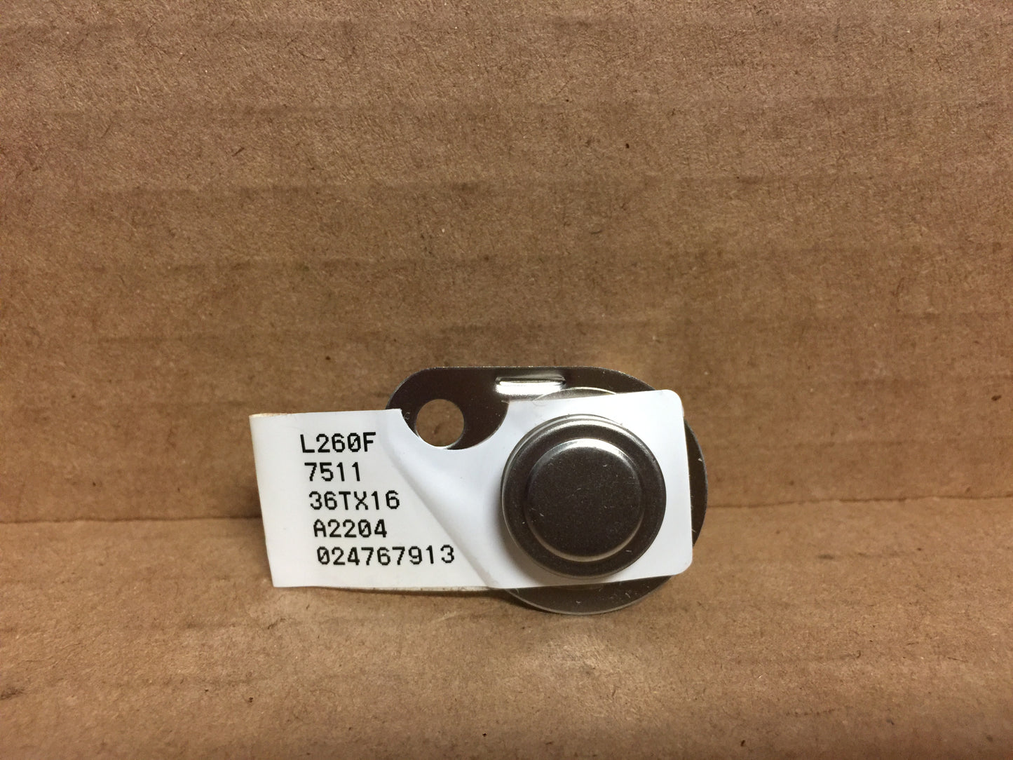 Switch; Flame-Rollout, L260F, 36TX16