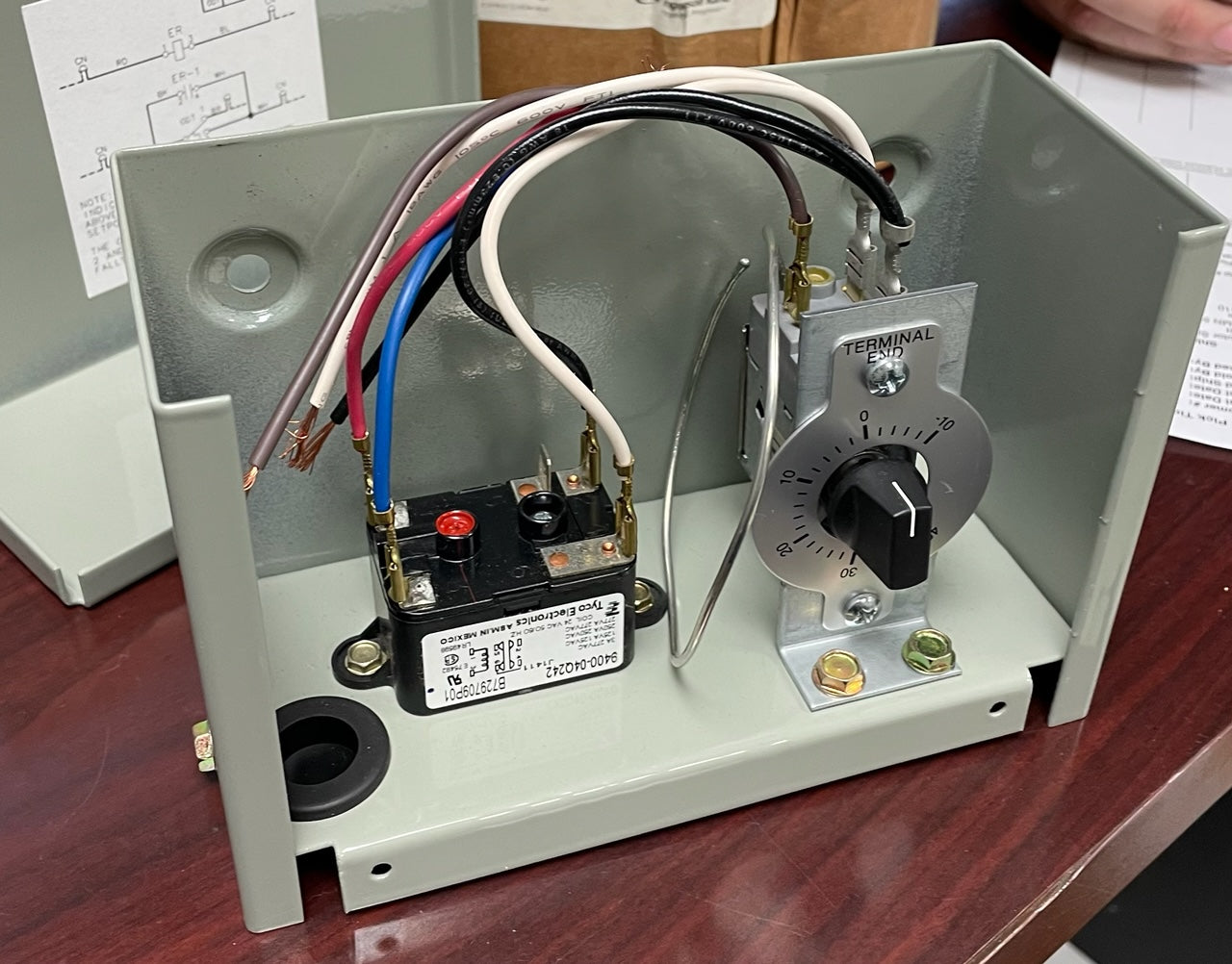 Outdoor Thermostat Supplementary Heat Control