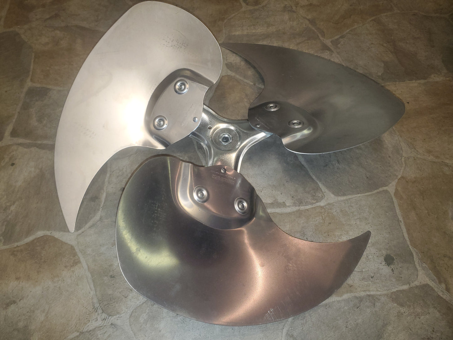 24Dia 1/2"Bore 3-Blade Fan Ccw"