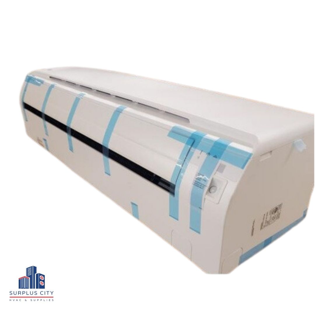 30,000 Btu Wall Mtd Inverter ID Mini-Split Heat Pump , 19.5 Seer 208-230/60/1 R-410A Cfm:1000