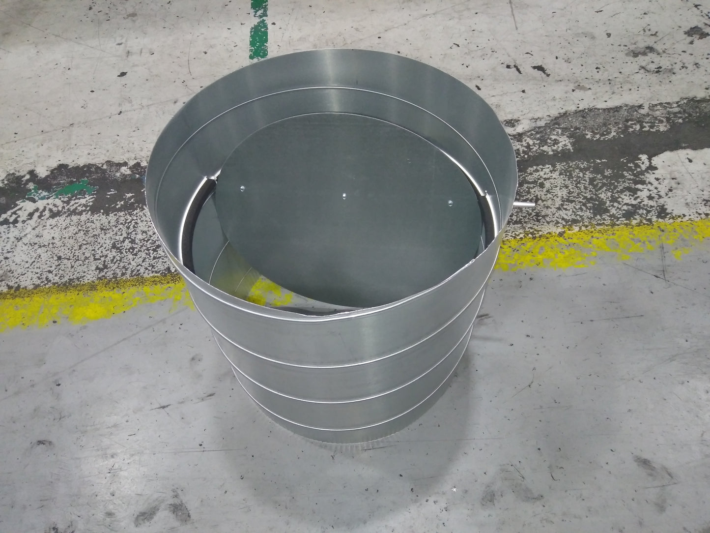 18" Round Static Pressure Bypass Damper