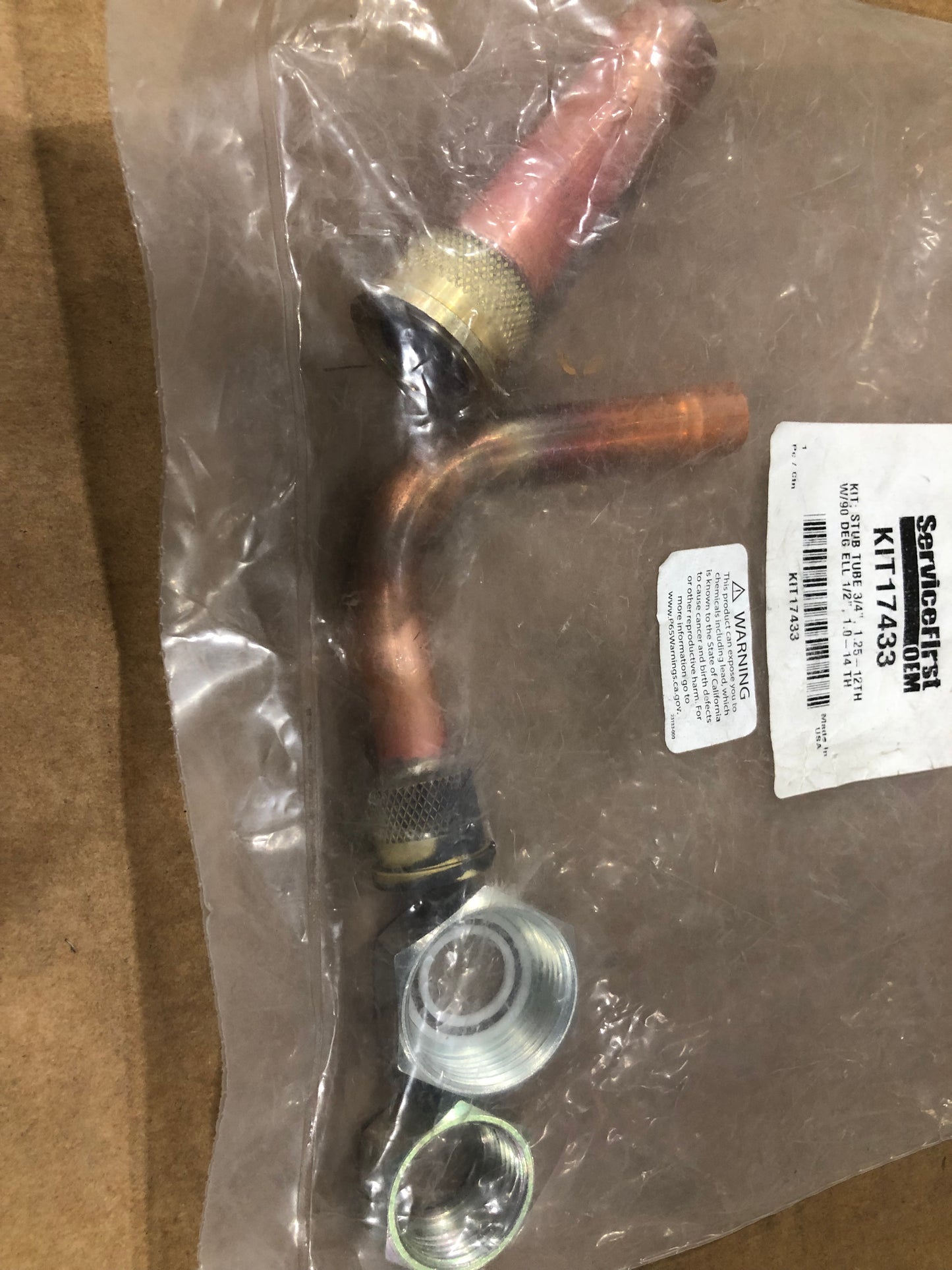 Compressor Tube Stub Kit