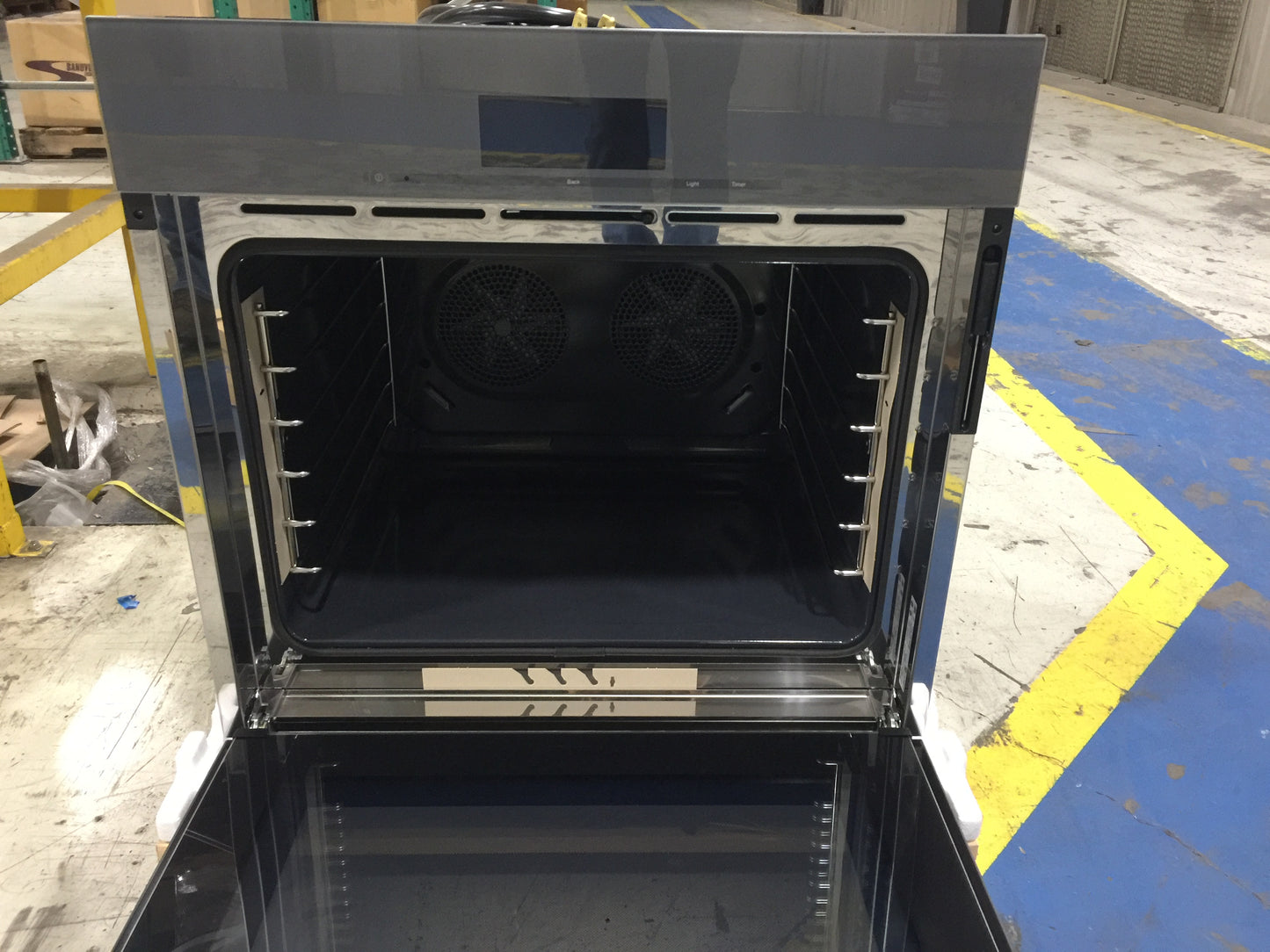 30" Pureline Series Electric Single Wall Convection Oven; 240V