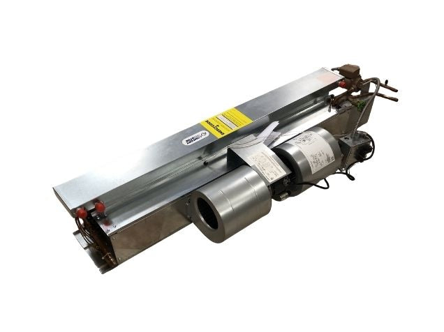 3 Ton AC/HP Horizontal Uncased Ceiling Mounted Fancoil/W Hydronic Heating, 120/60/1 R-410A