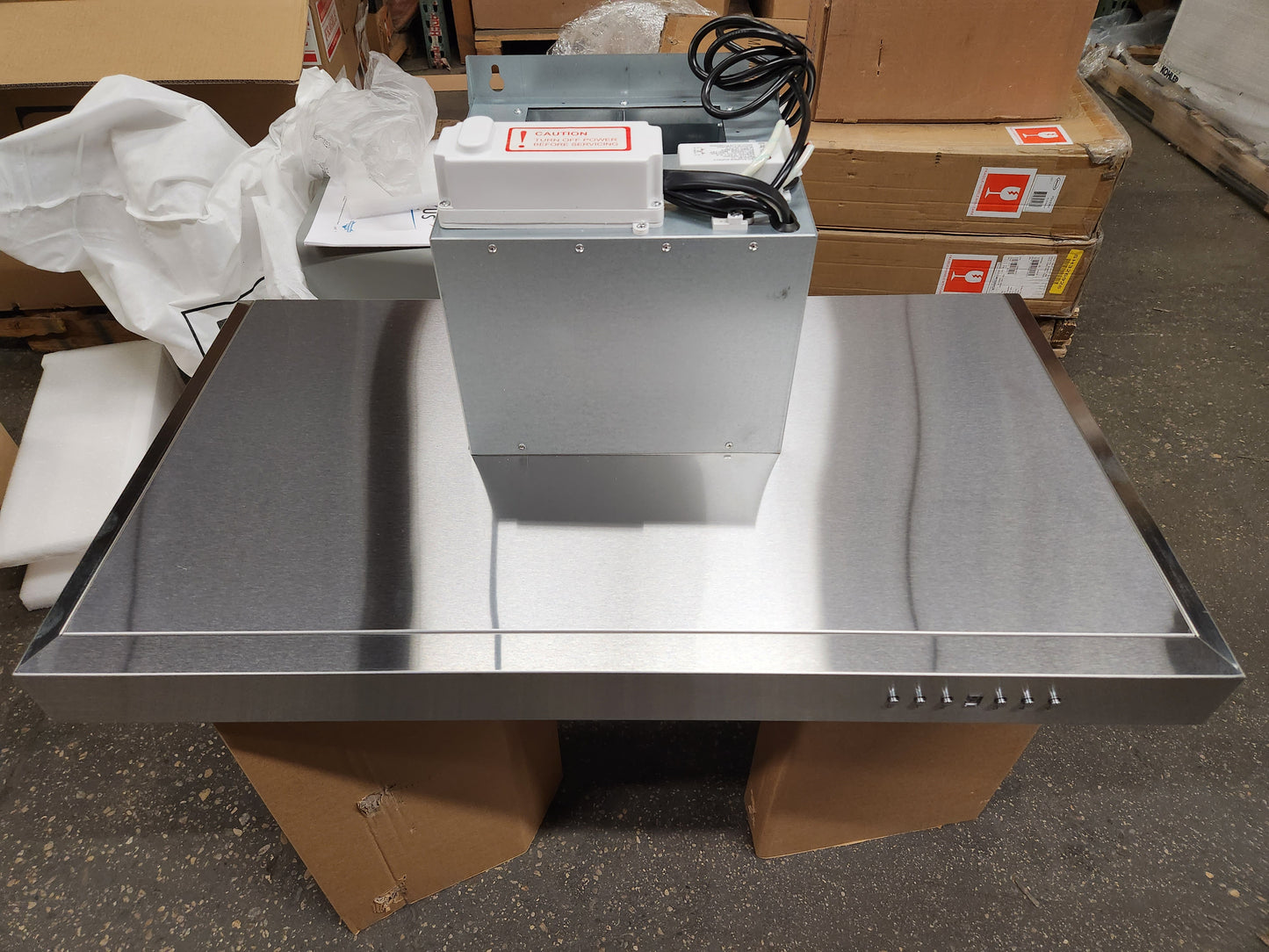 36" Stainless Steel Wall Mount Rangehood 120/60/1