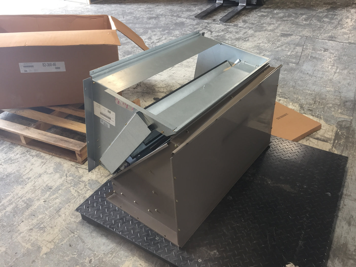 Field Installed Vertical Flow Low Leak Economizer