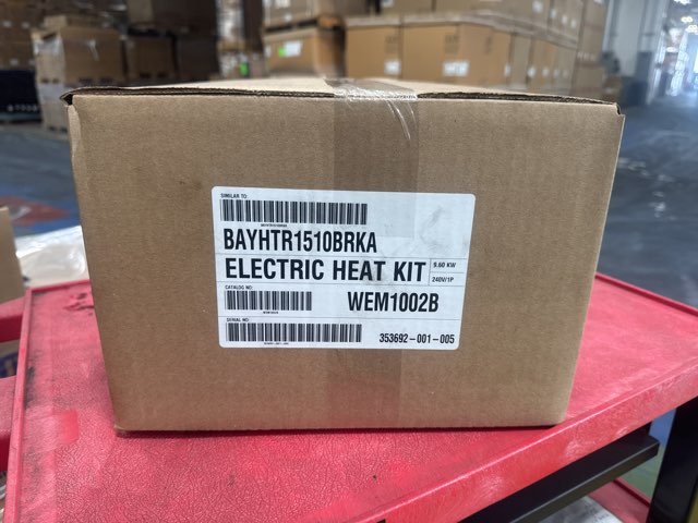 9.6 KW Electric Heat Kit with Breaker 240/60/1