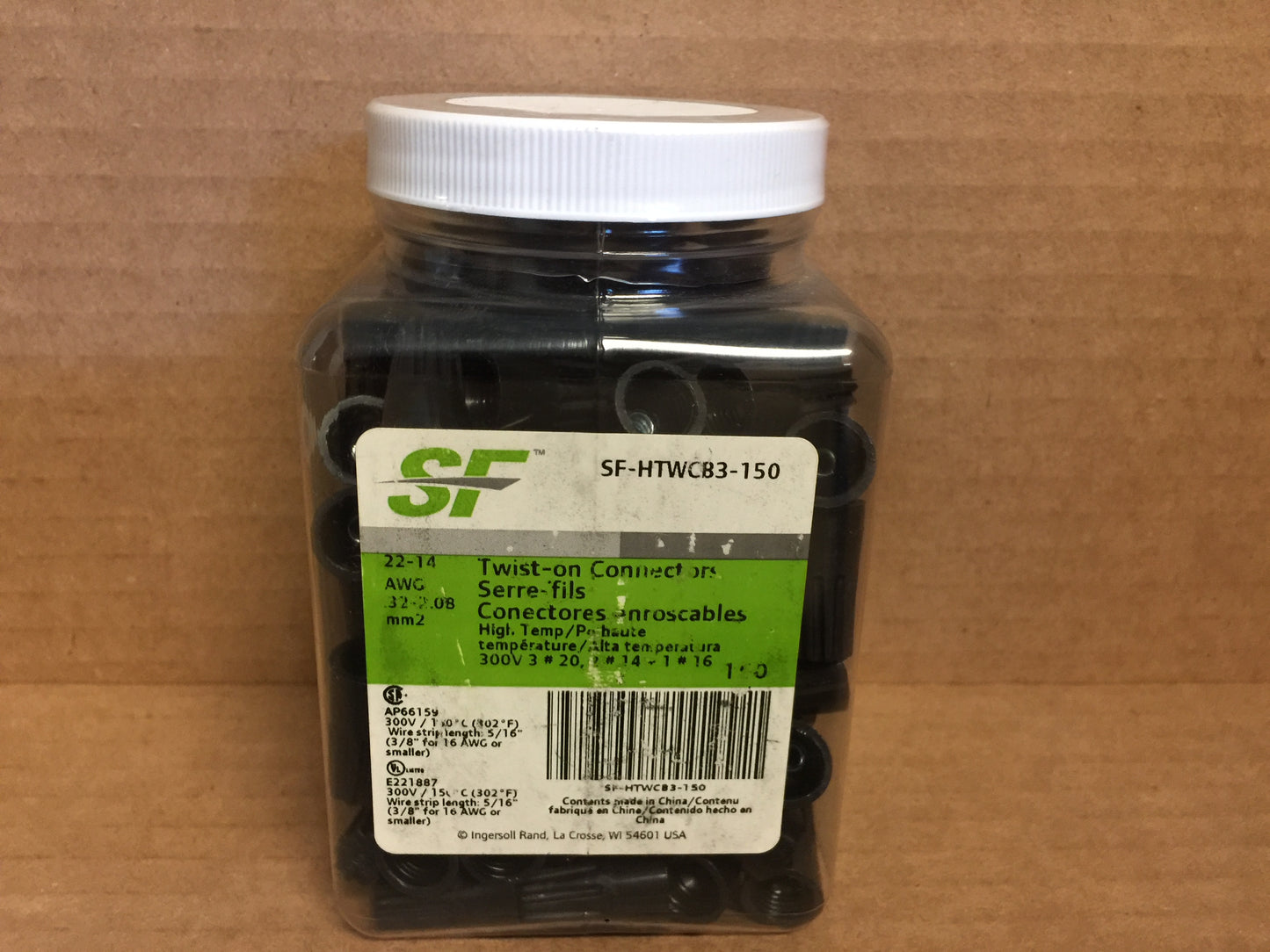 Conectores de cable Twist-On; 22-14 AWG