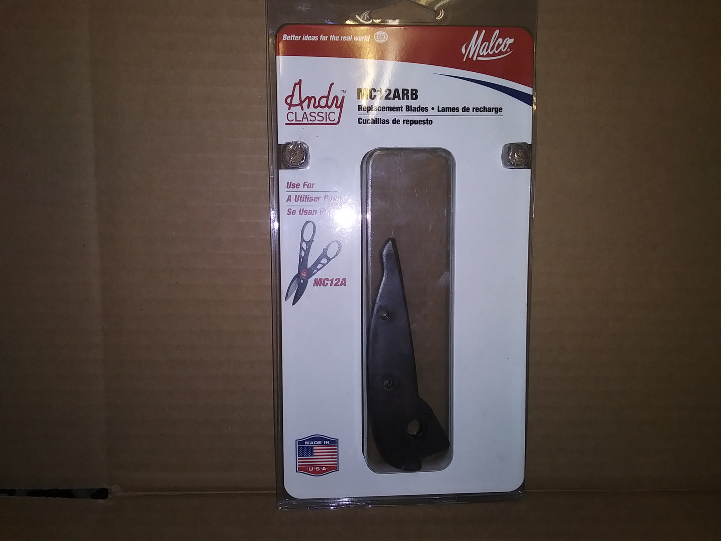 Replacement Blades for MC12A Combination Snips