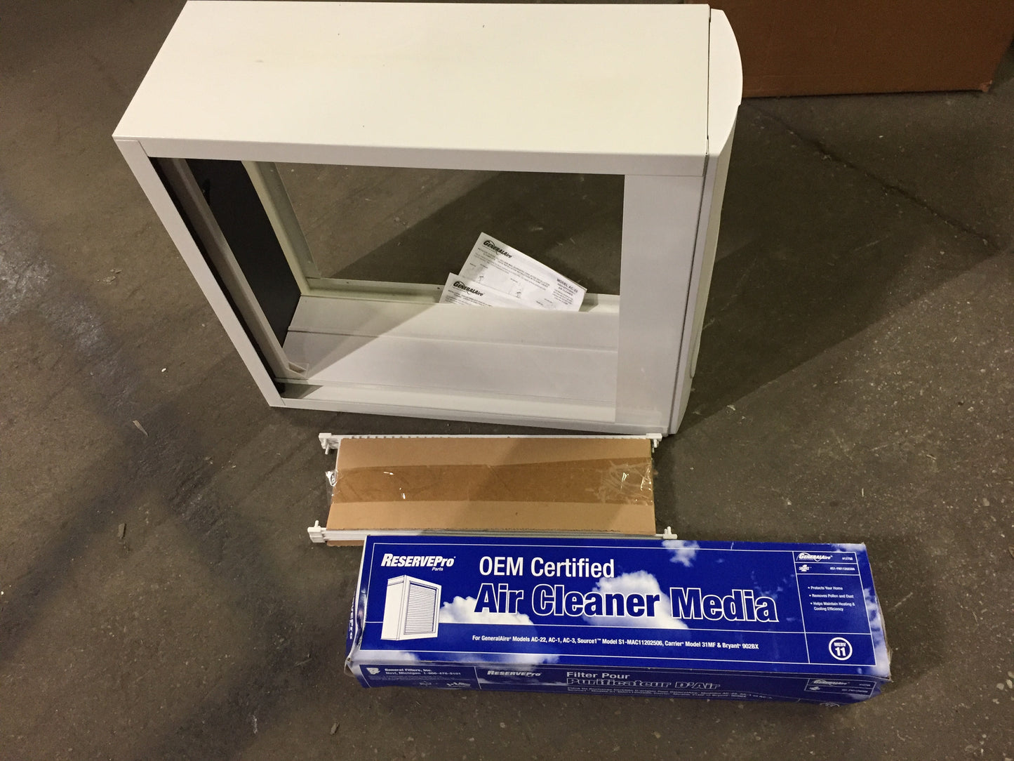 Conjunto de purificador de aire con filtro Merv 11