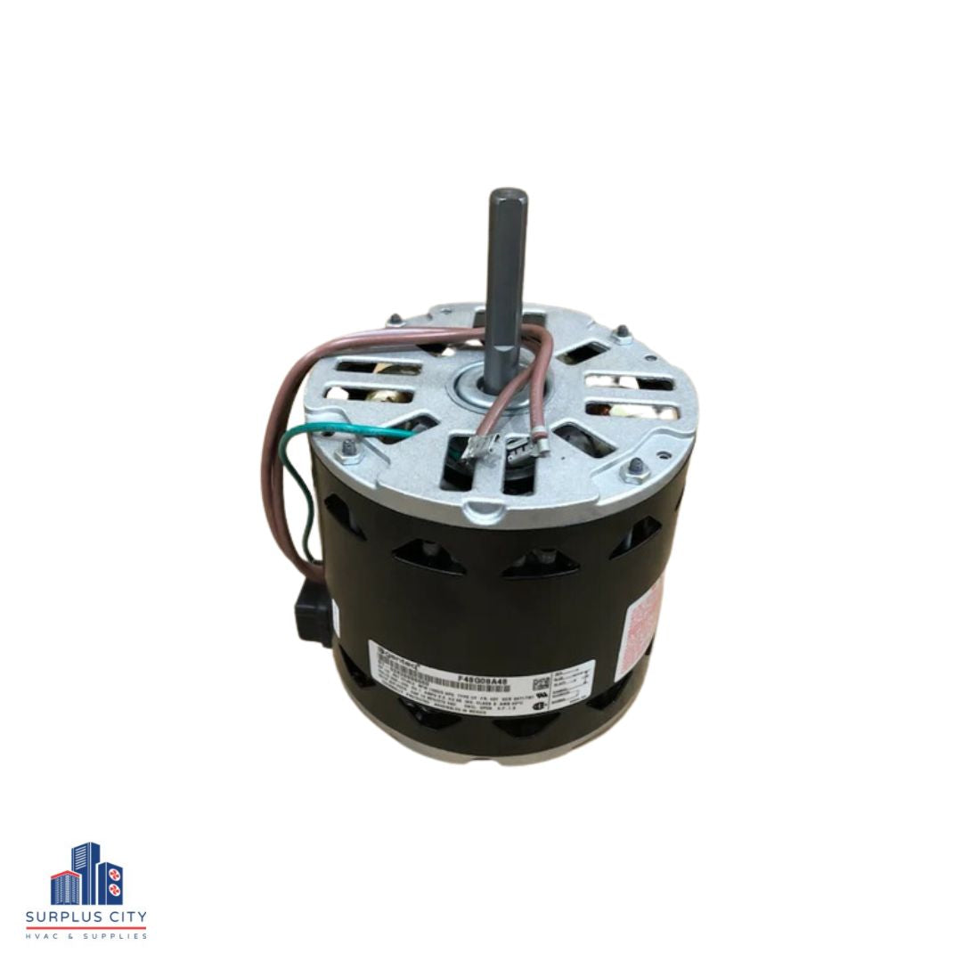 Motor de ventilador de condensador de 1/2 HP; 208-230/60/1, 1090 RPM, 3 velocidades