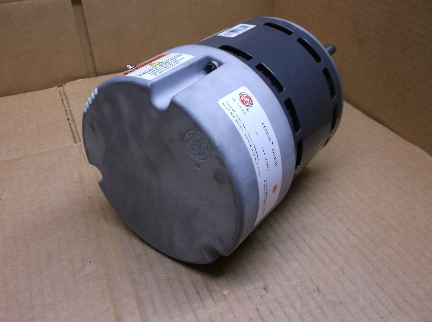 3/4HP Rescue Select Standard ECM Programmable Blower Mtr 115/50-60/1 RPM:1050/Variable Spd