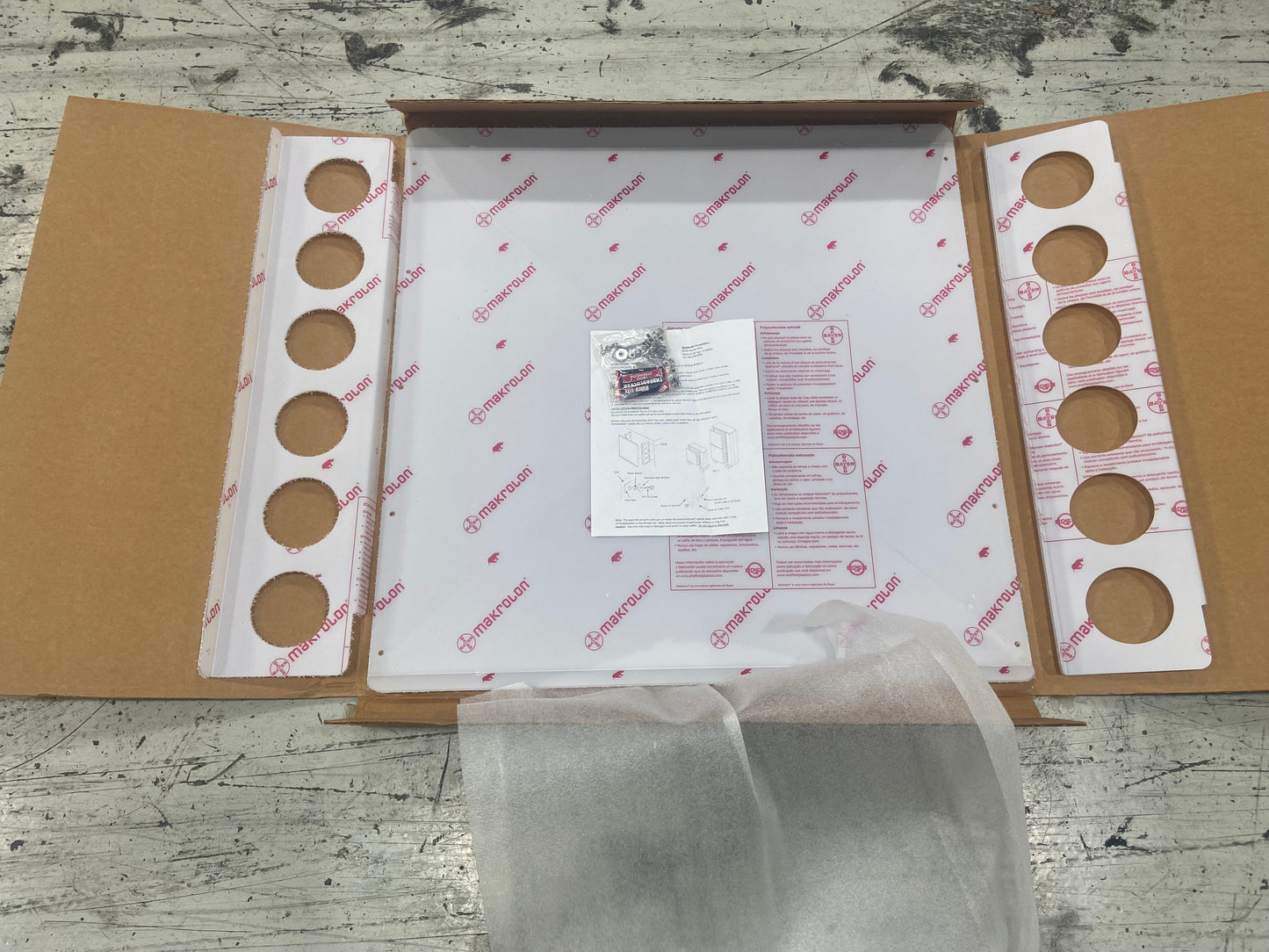 Conjunto de deflector de viento trasero para unidades minisplit para exteriores de 2 toneladas