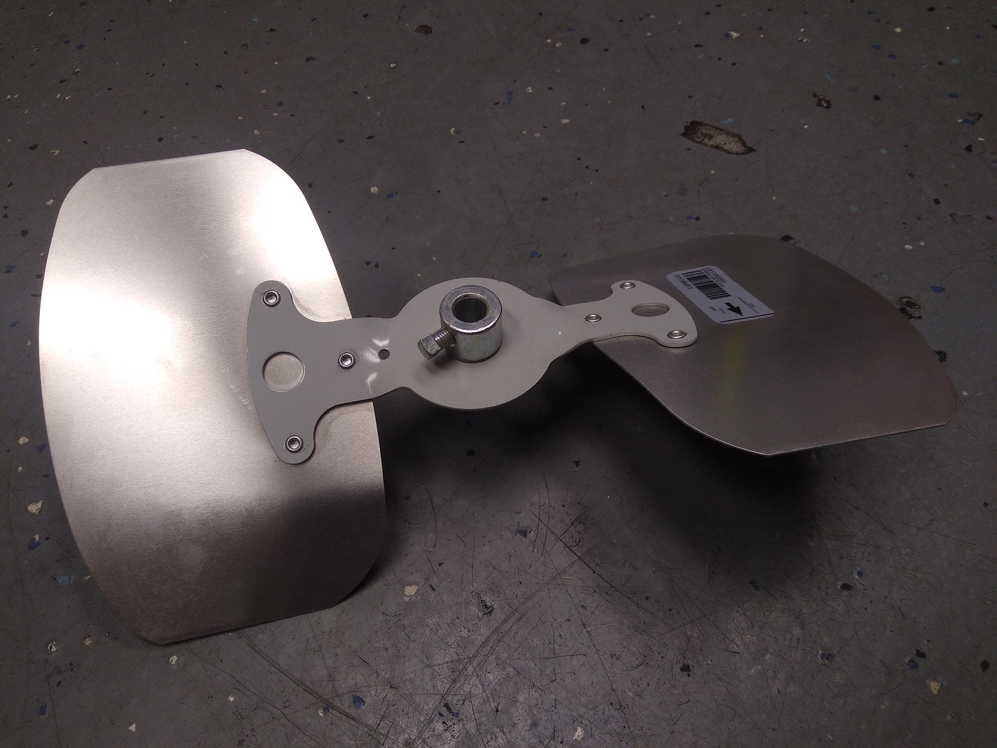 14" Aluminum Fan Blade 1/2" Bore CCW 29 Deg Pitch