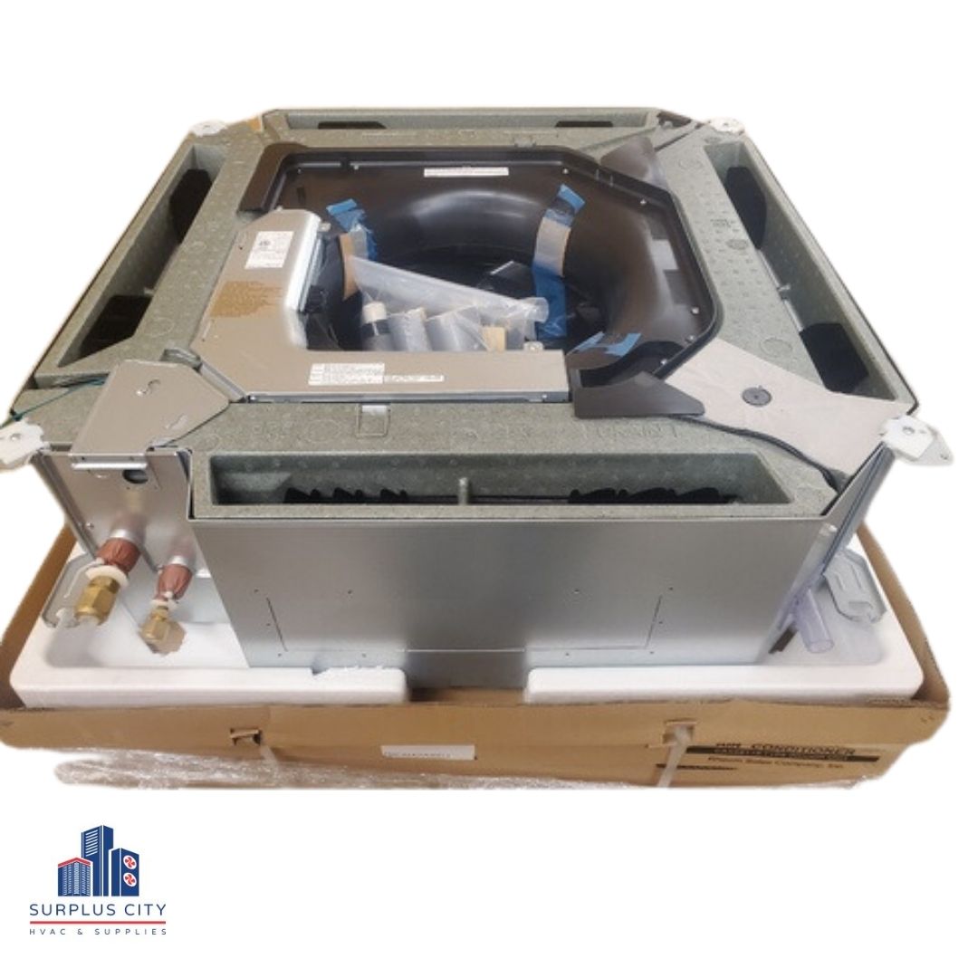 42,000 BTU Large Cassette Single-Zone Inverter ID Mini-Split Circular Flow Heat Pump