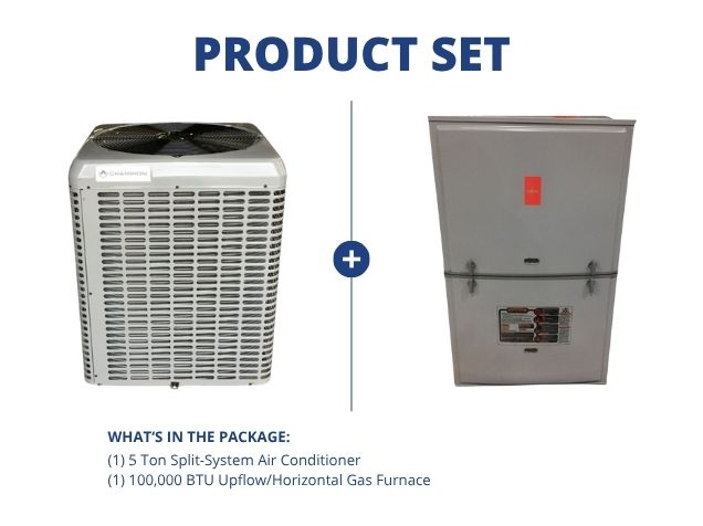 Gas Furnace Bryant Air Conditioner Dimensions Ton Split-System AC