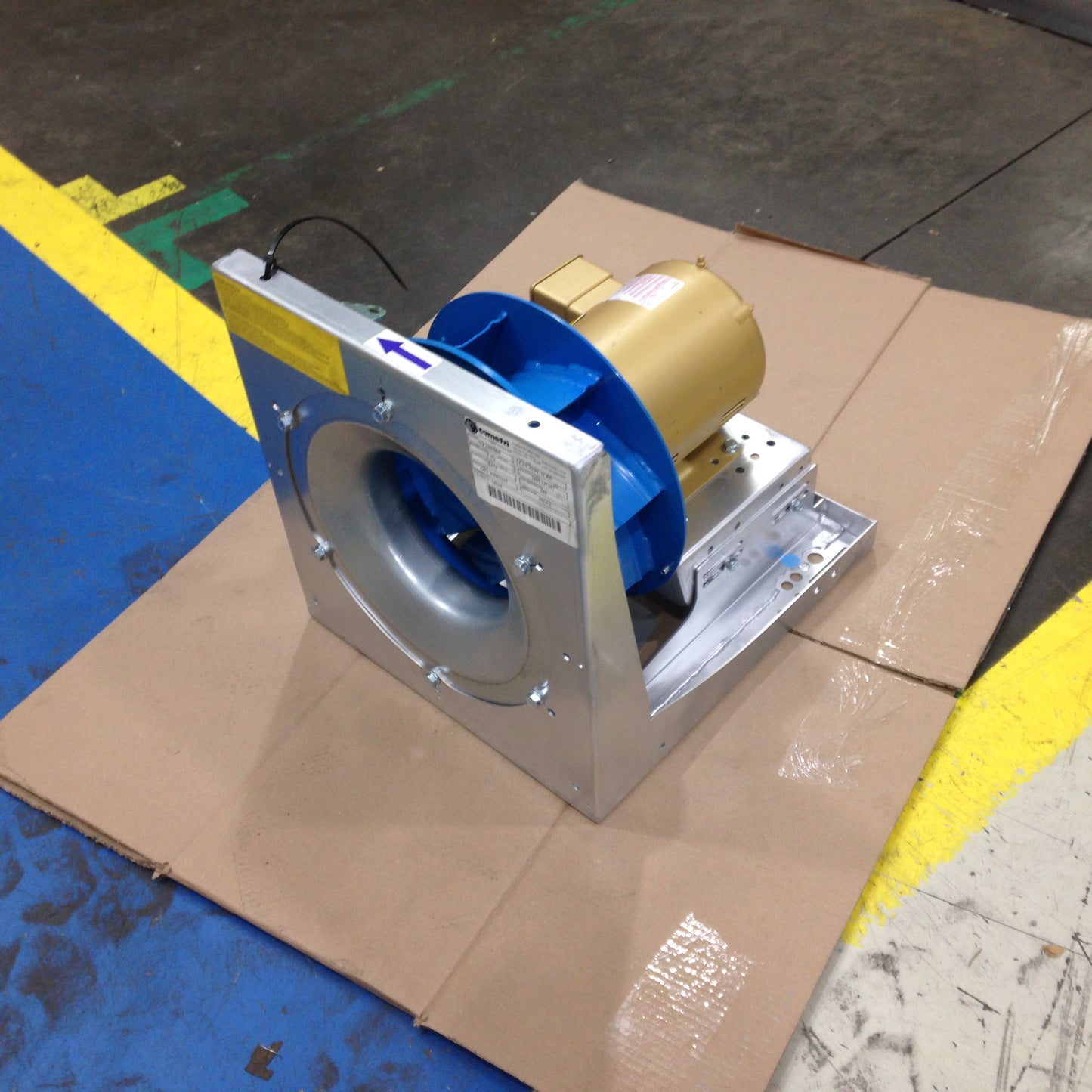 1 HP Fan Motor Assembly, 575/60/3 RPM:1760