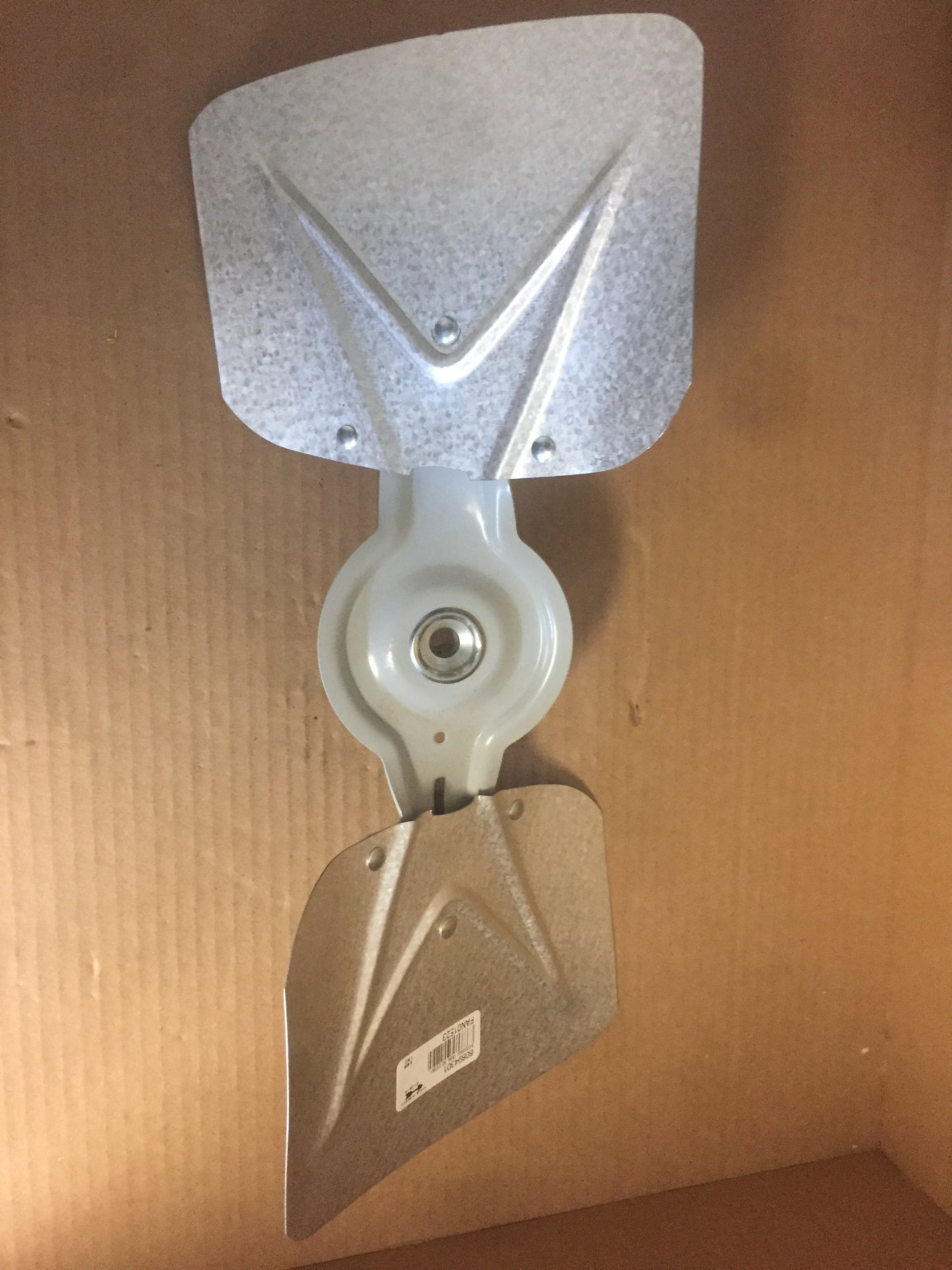 2 Blade Metal Fan Blade