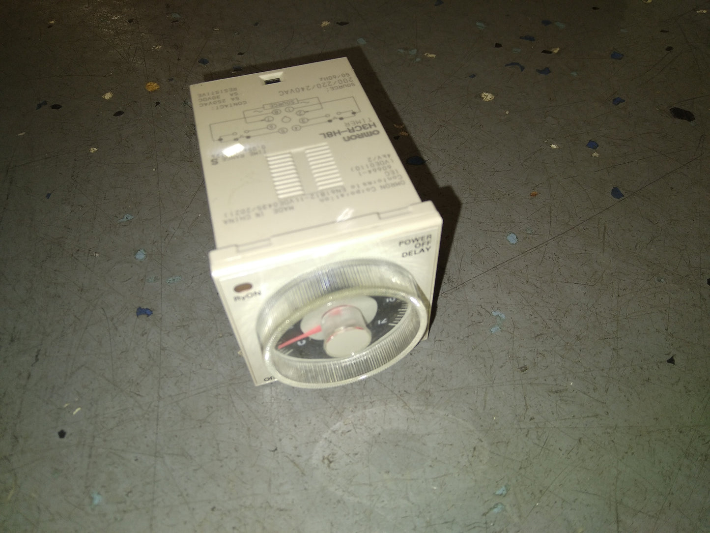 Solid State Timer Range:0.6,1.2,6 Sec, 12 Sec, 200-240V 50/60 Hz