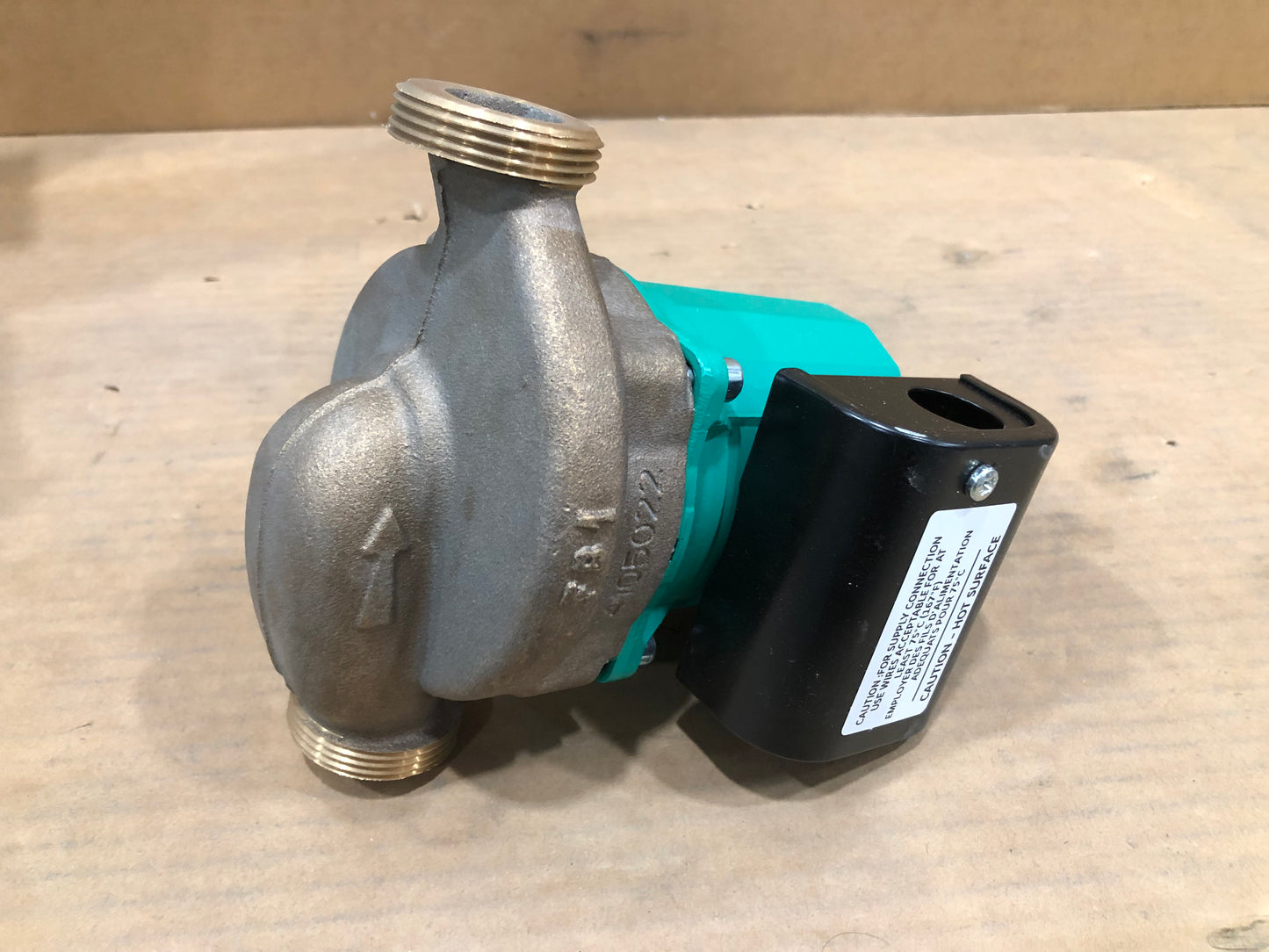 1/12 HP 1 Speed Bronze Circulating Pump 115/60/1 26 GPM