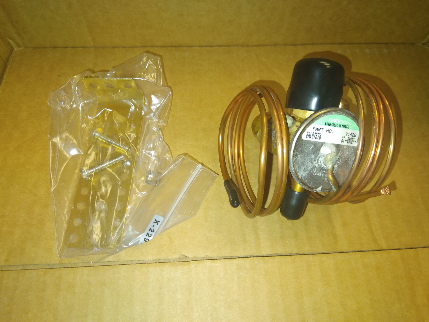 3 Ton Internal Adjustable Thermal Expansion Valve R-22/W External Equalizer