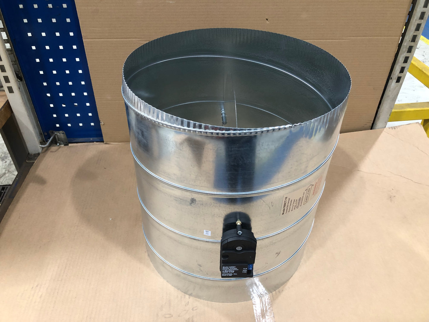 16" Diameter Wired Modulating Damper w/Actuator