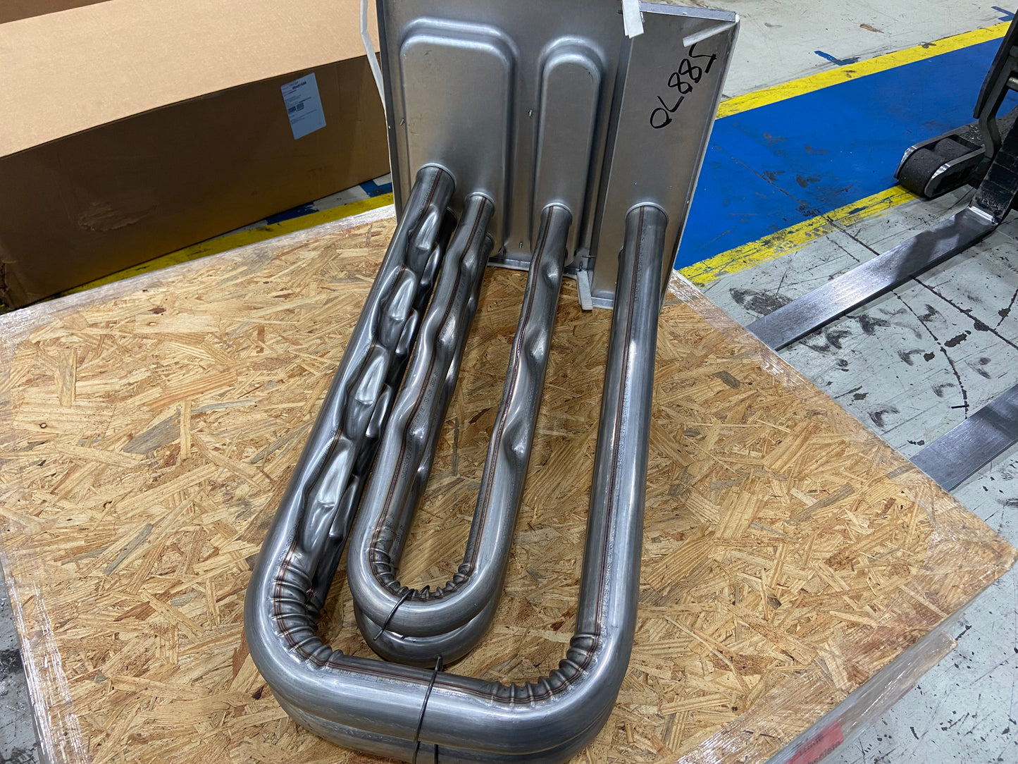 2 Tube Heat Exchanger 3-5 Ton Low Heat