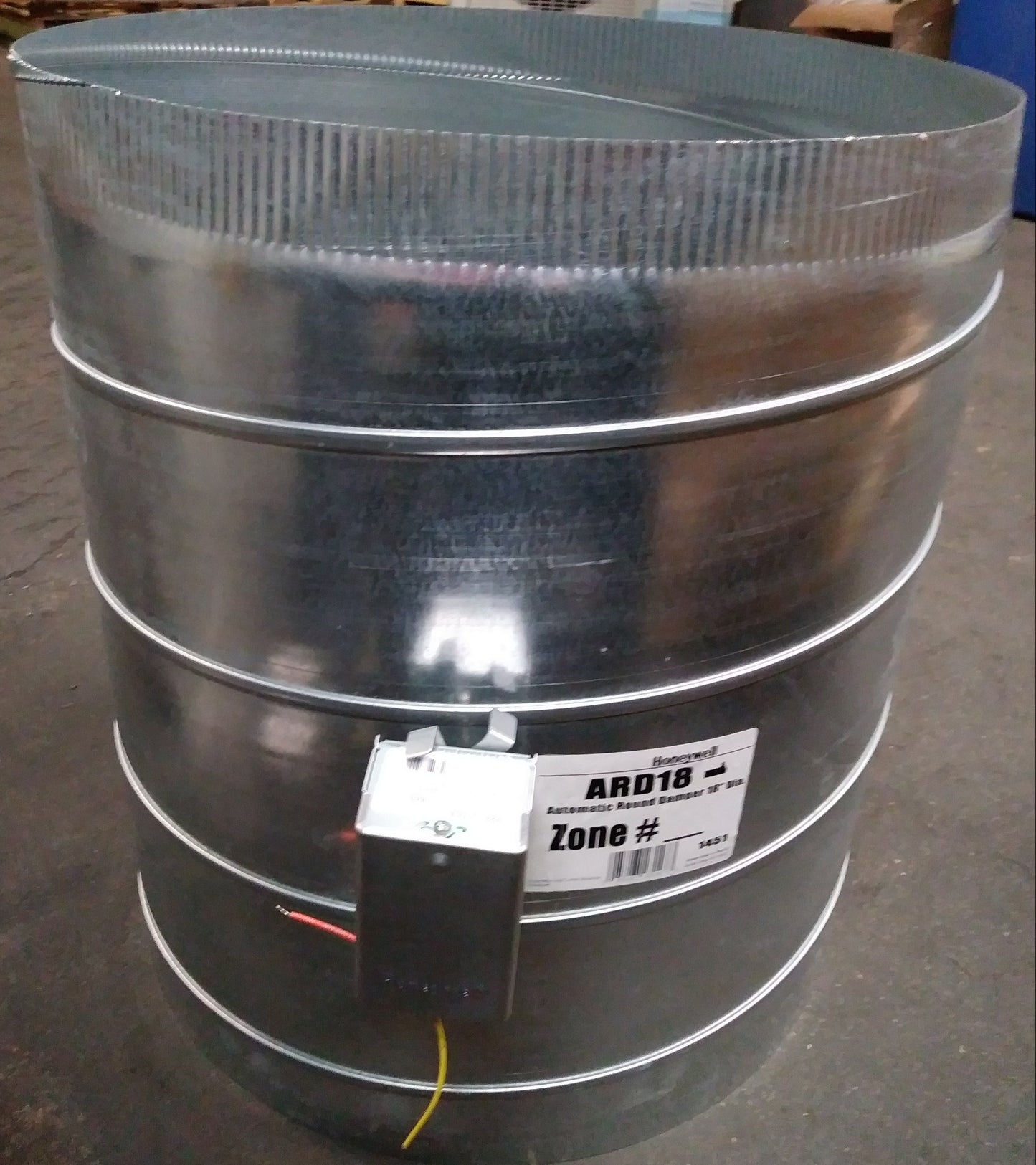 18" Round Automatic Damper